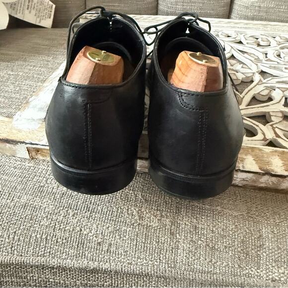Salvatore Ferragamo Black Leather Oxford Shoes Men’s 9.5 main image 5